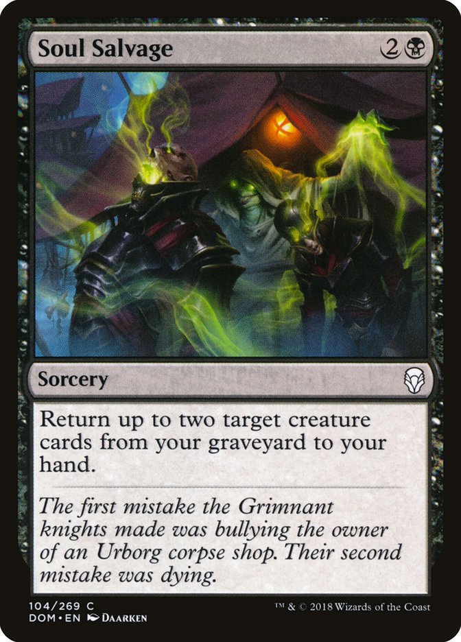 Soul Salvage [Dominaria] | Total Play