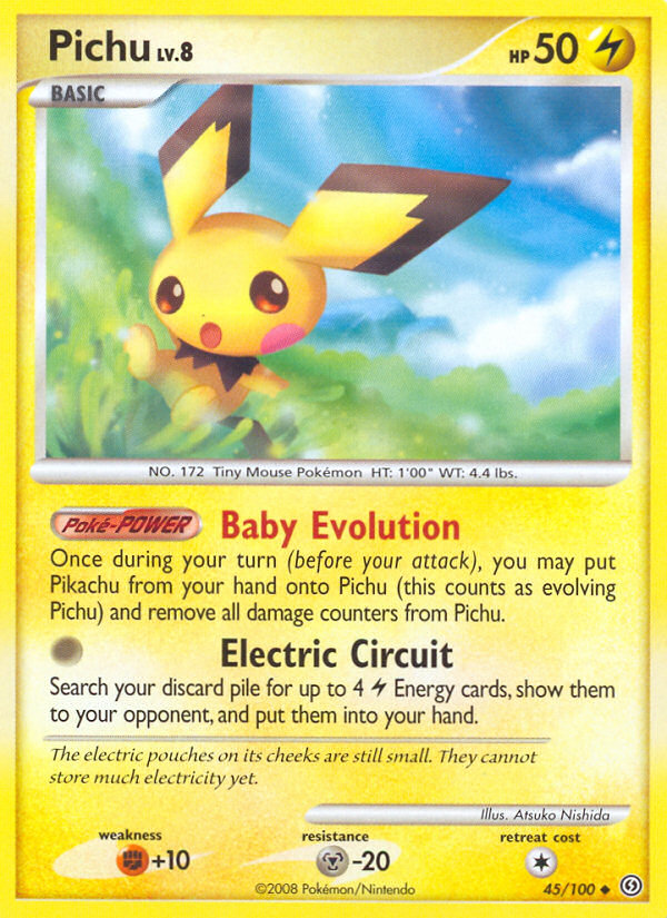Pichu (45/100) [Diamond & Pearl: Stormfront] | Total Play