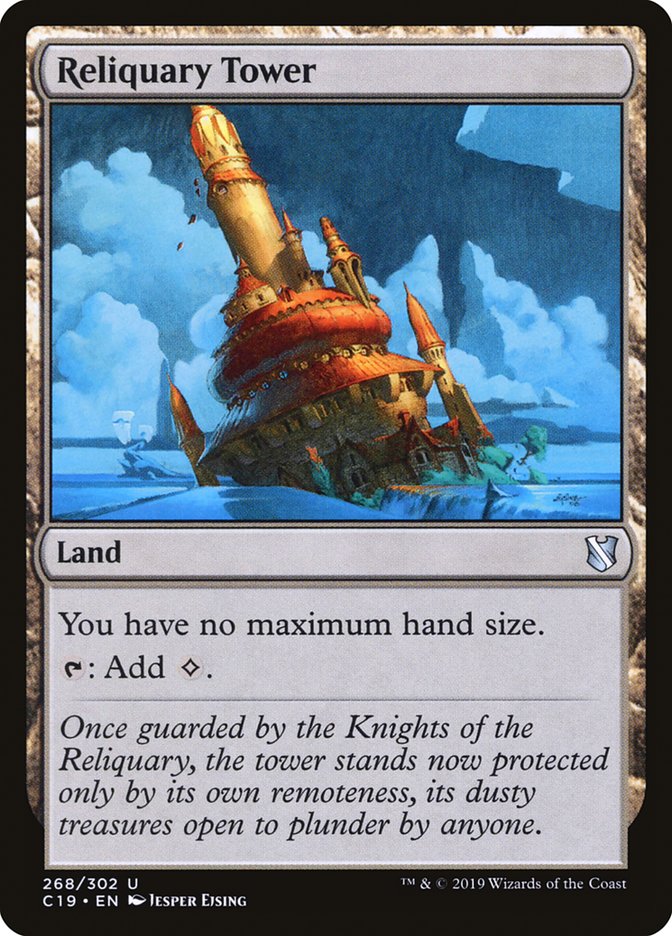Reliquary Tower [Commander 2019] | Total Play
