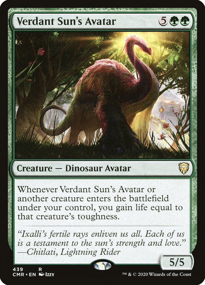 Verdant Sun's Avatar [Commander Legends] | Total Play