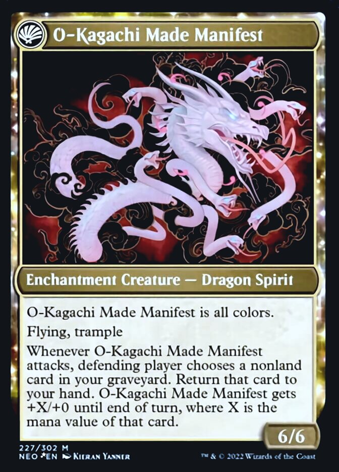The Kami War // O-Kagachi Made Manifest [Kamigawa: Neon Dynasty Prerelease Promos] | Total Play