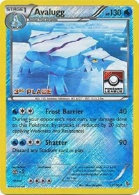 Avalugg (31/106) (League Promo 3rd Place) [XY: Flashfire] | Total Play