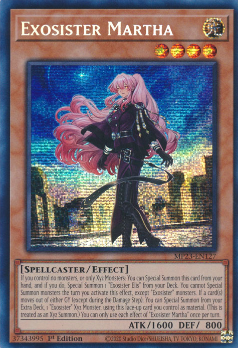 Exosister Martha [MP23-EN127] Prismatic Secret Rare | Total Play
