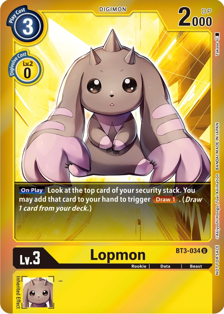 Lopmon [BT3-034] (Event Pack 4) [Release Special Booster Promos] | Total Play