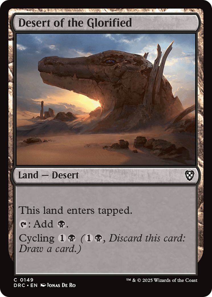 Desert of the Glorified [Aetherdrift Commander] | Total Play