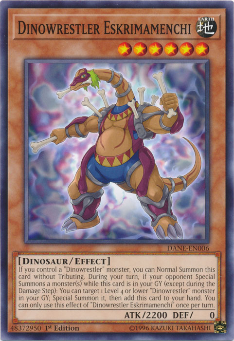 Dinowrestler Eskrimamenchi [DANE-EN006] Common | Total Play