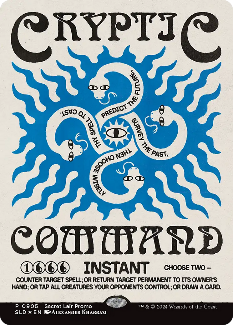 Cryptic Command (Rainbow Foil) [Secret Lair Drop Series] | Total Play