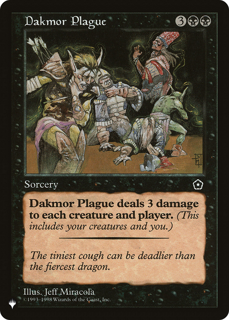 Dakmor Plague [The List] | Total Play