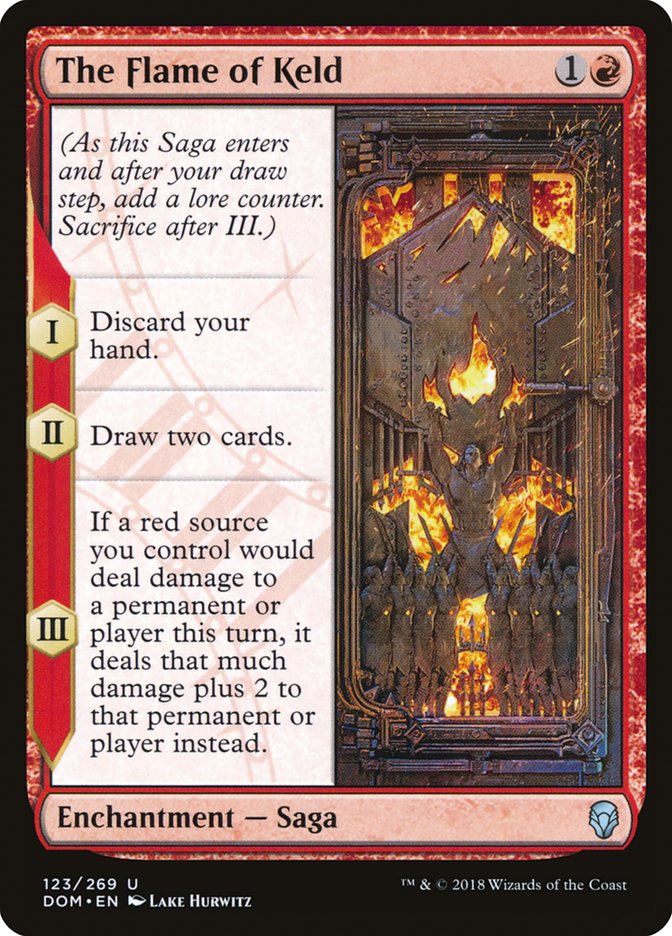 The Flame of Keld [Dominaria] | Total Play