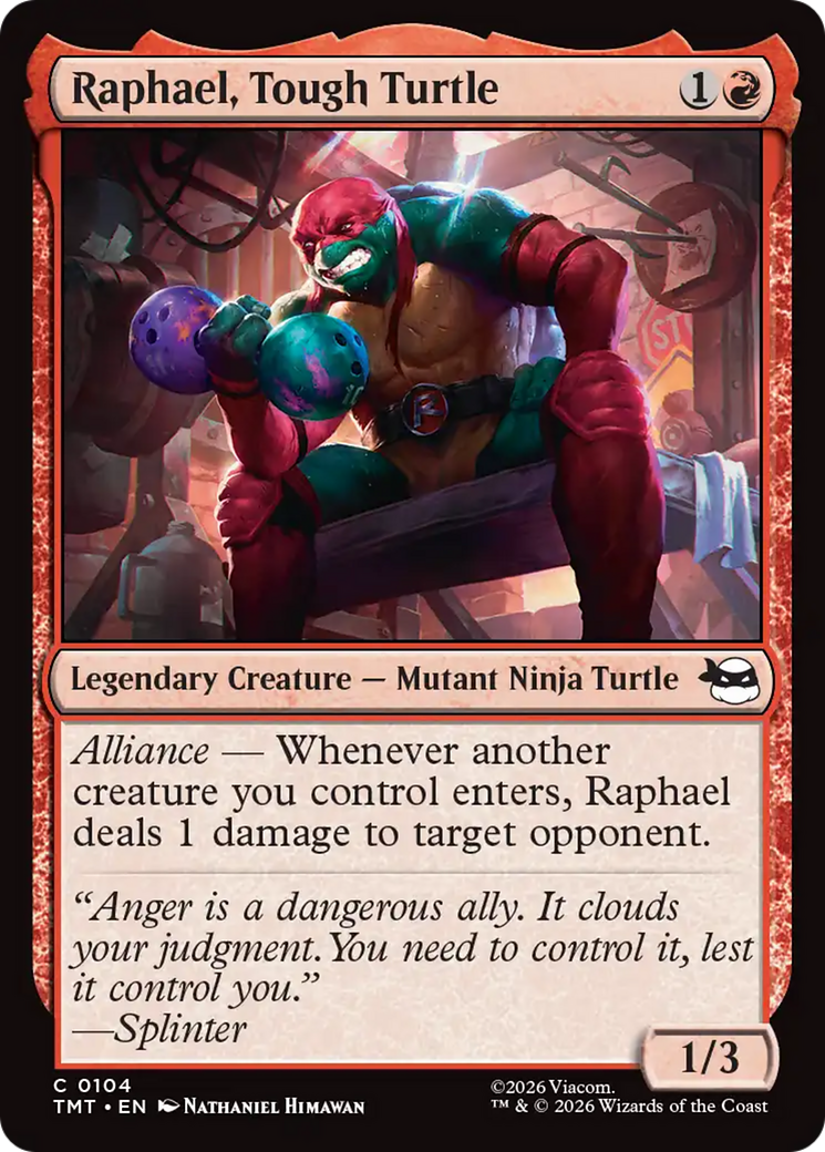 Raphael, Tough Turtle [Teenage Mutant Ninja Turtles] | Total Play