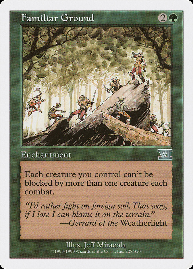 Familiar Ground [Classic Sixth Edition] | Total Play