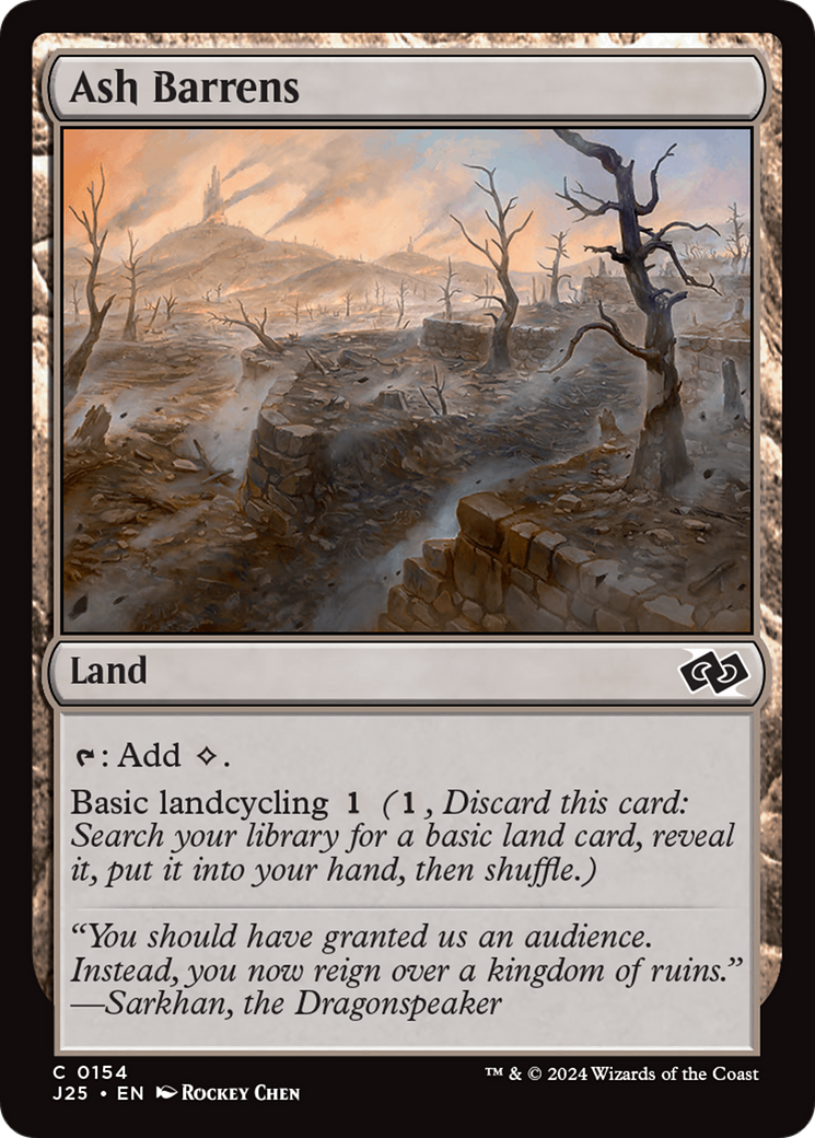 Ash Barrens [Foundations Jumpstart] | Total Play