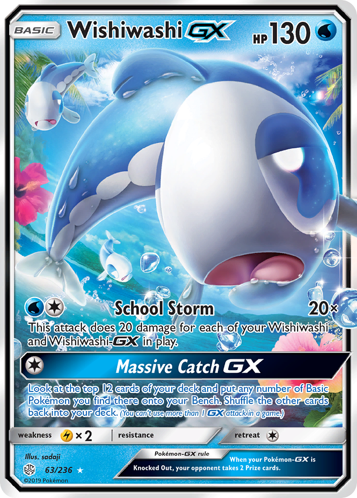 Wishiwashi GX (63/236) [Sun & Moon: Cosmic Eclipse] | Total Play