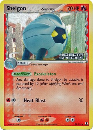 Shelgon (54/113) (Delta Species) (Stamped) [EX: Delta Species] | Total Play