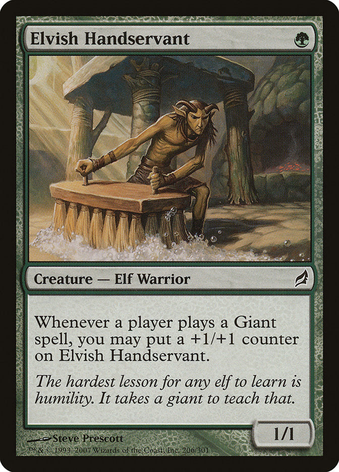 Elvish Handservant [Lorwyn] | Total Play