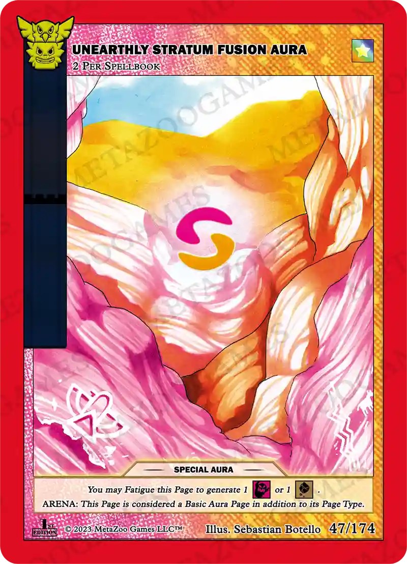 Unearthly Stratum Fusion Aura [Native: First Edition] | Total Play