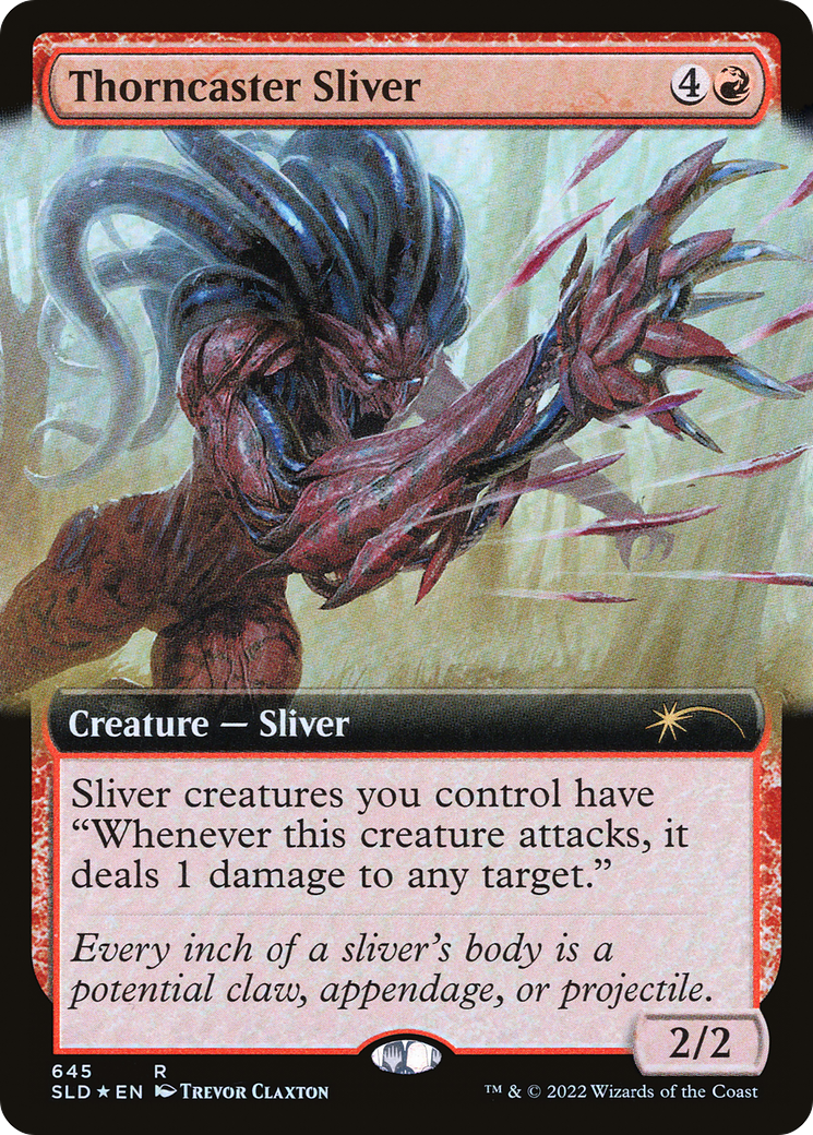 Thorncaster Sliver (Extended Art) [Secret Lair Drop Series] | Total Play