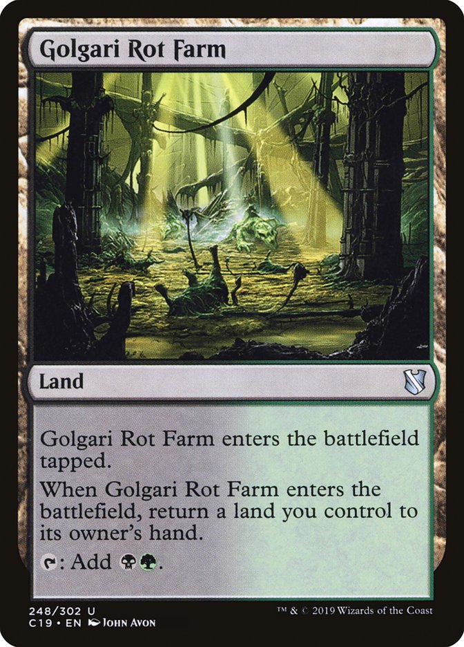 Golgari Rot Farm [Commander 2019] | Total Play