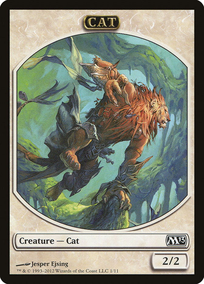 Cat Token [Magic 2013 Tokens] | Total Play
