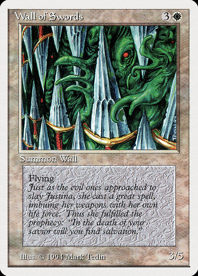 Wall of Swords [Summer Magic / Edgar] | Total Play