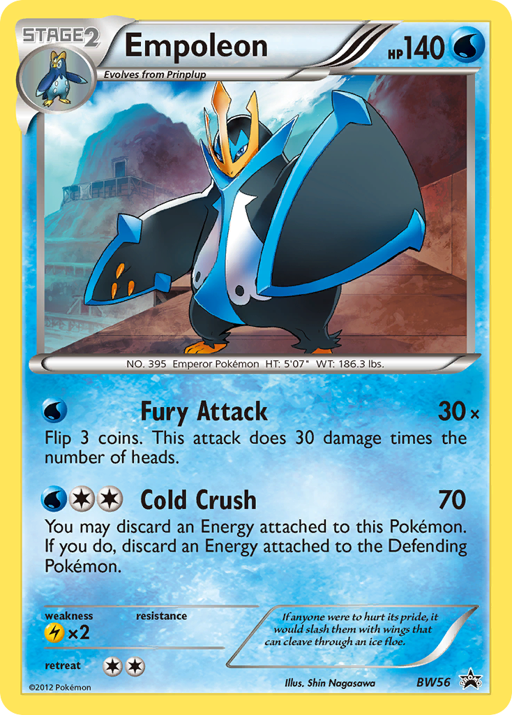 Empoleon (BW56) [Black & White: Black Star Promos] | Total Play