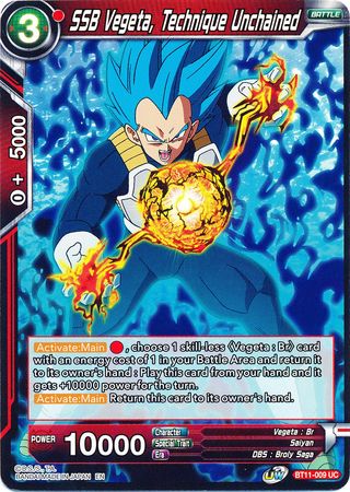 SSB Vegeta, Technique Unchained (BT11-009) [Vermilion Bloodline] | Total Play
