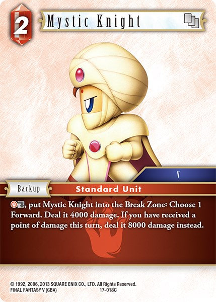 Mystic Knight [Rebellion's Call] | Total Play