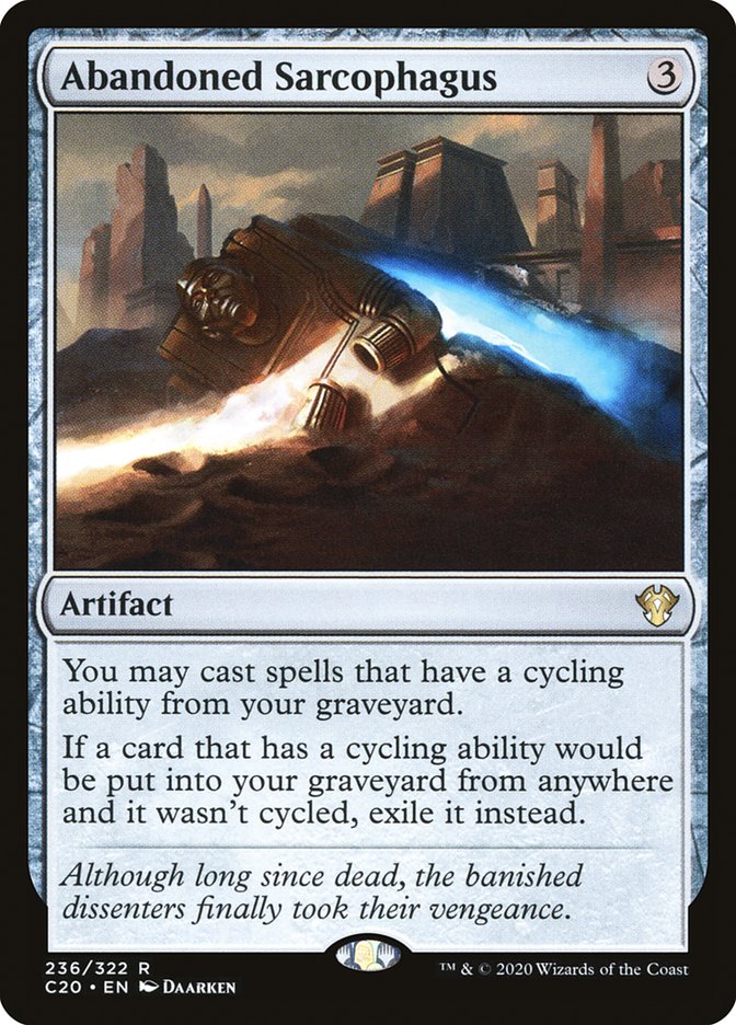 Abandoned Sarcophagus [Commander 2020] | Total Play