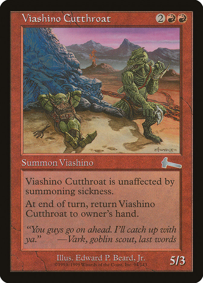 Viashino Cutthroat [Urza's Legacy] | Total Play