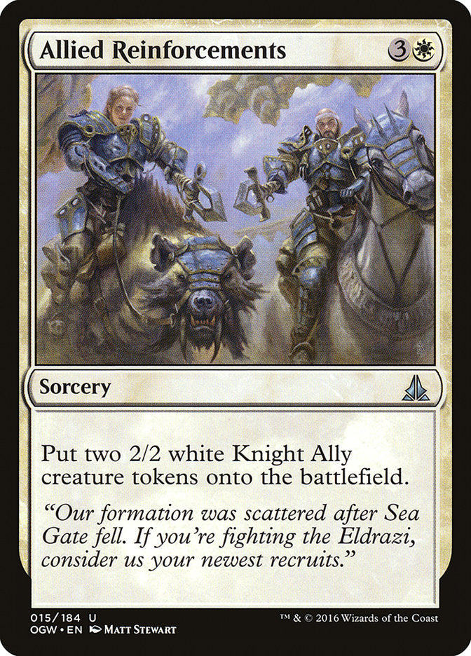 Allied Reinforcements [Oath of the Gatewatch] | Total Play