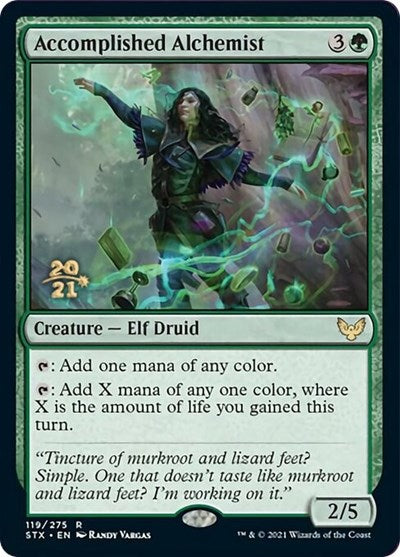 Accomplished Alchemist [Strixhaven: School of Mages Prerelease Promos] | Total Play