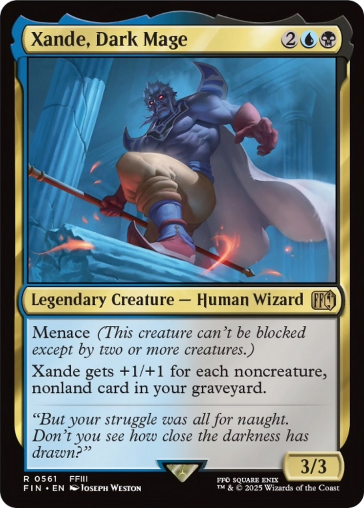 Xande, Dark Mage [FINAL FANTASY] | Total Play