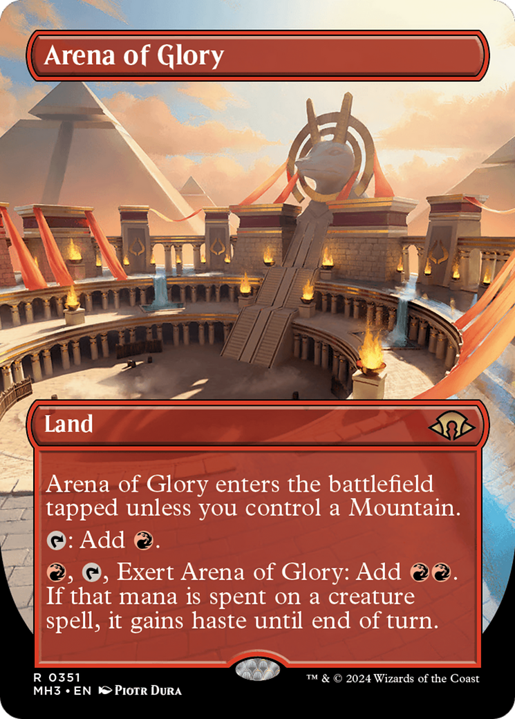 Arena of Glory (Borderless) [Modern Horizons 3] | Total Play