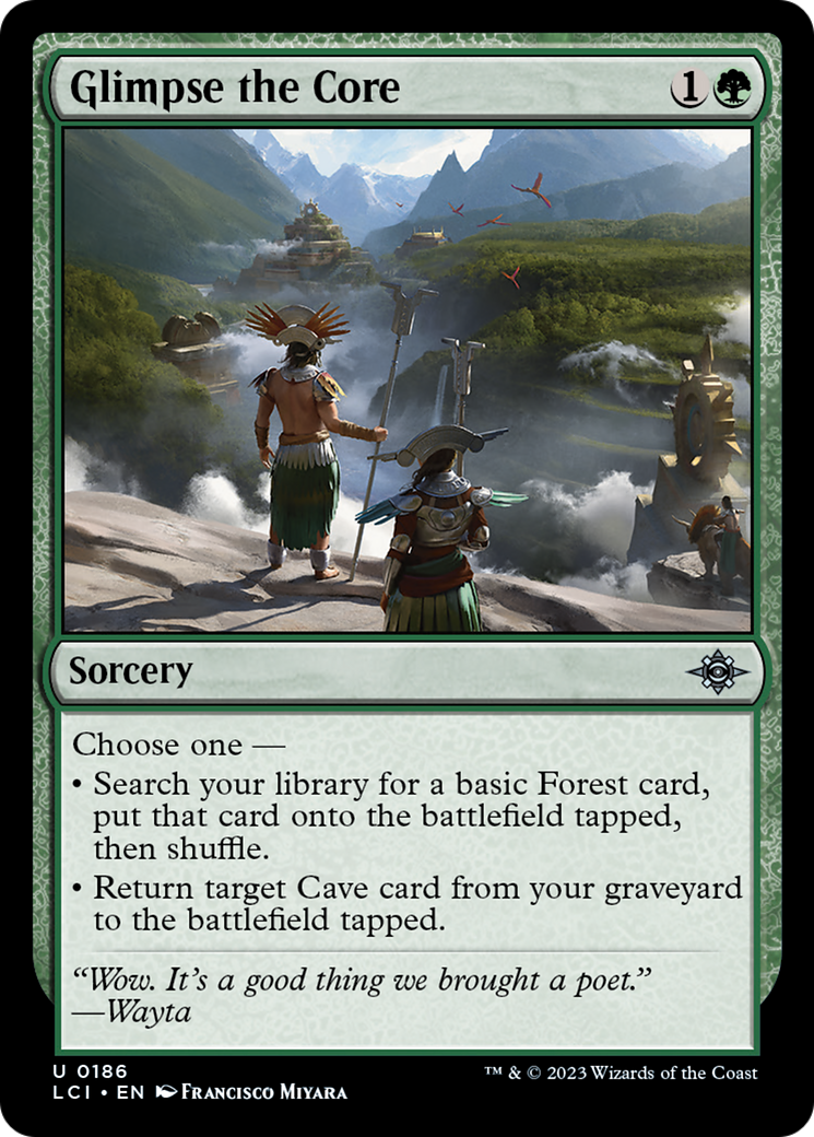 Glimpse the Core [The Lost Caverns of Ixalan] | Total Play