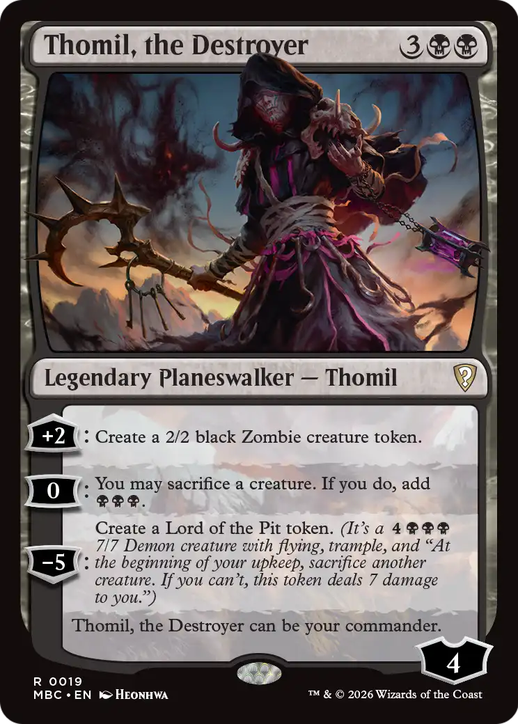 Thomil, the Destroyer [Mystery Booster: Commander Edition] | Total Play
