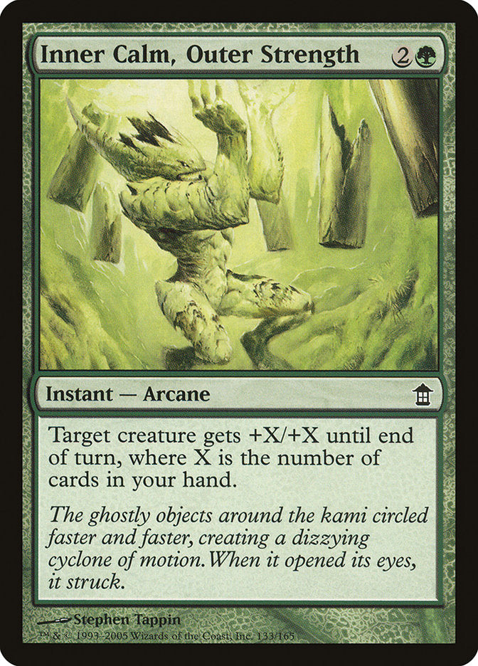 Inner Calm, Outer Strength [Saviors of Kamigawa] | Total Play