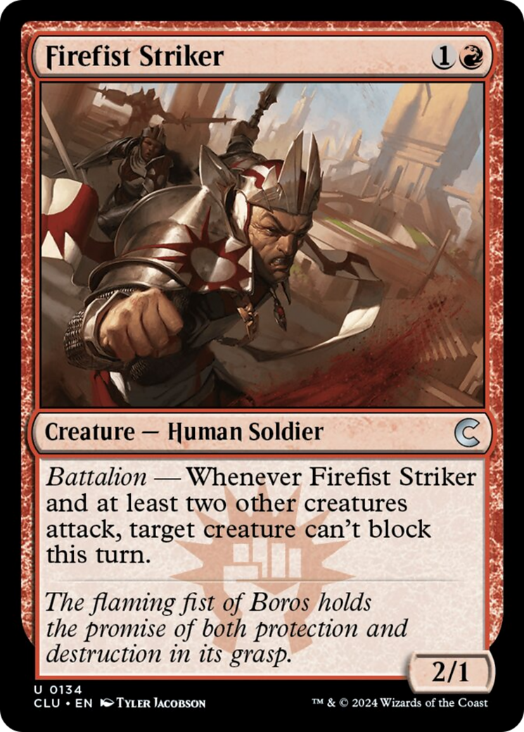 Firefist Striker [Ravnica: Clue Edition] | Total Play