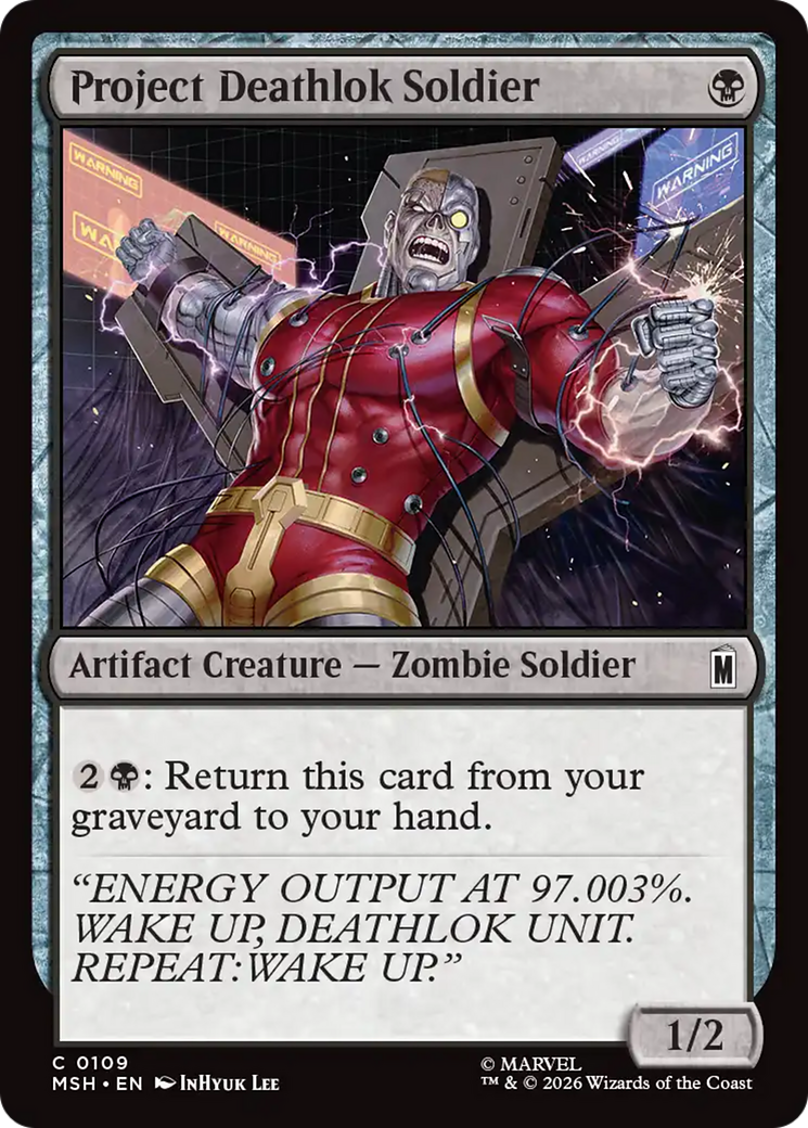 Project Deathlok Soldier [Marvel Super Heroes] | Total Play