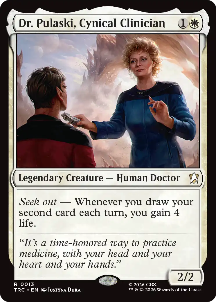 Dr. Pulaski, Cynical Clinician [Star Trek Commander] | Total Play