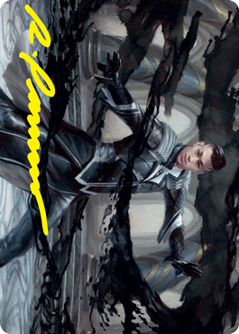 Killian, Ink Duelist Art Card (Gold-Stamped Signature) [Strixhaven: School of Mages Art Series] | Total Play