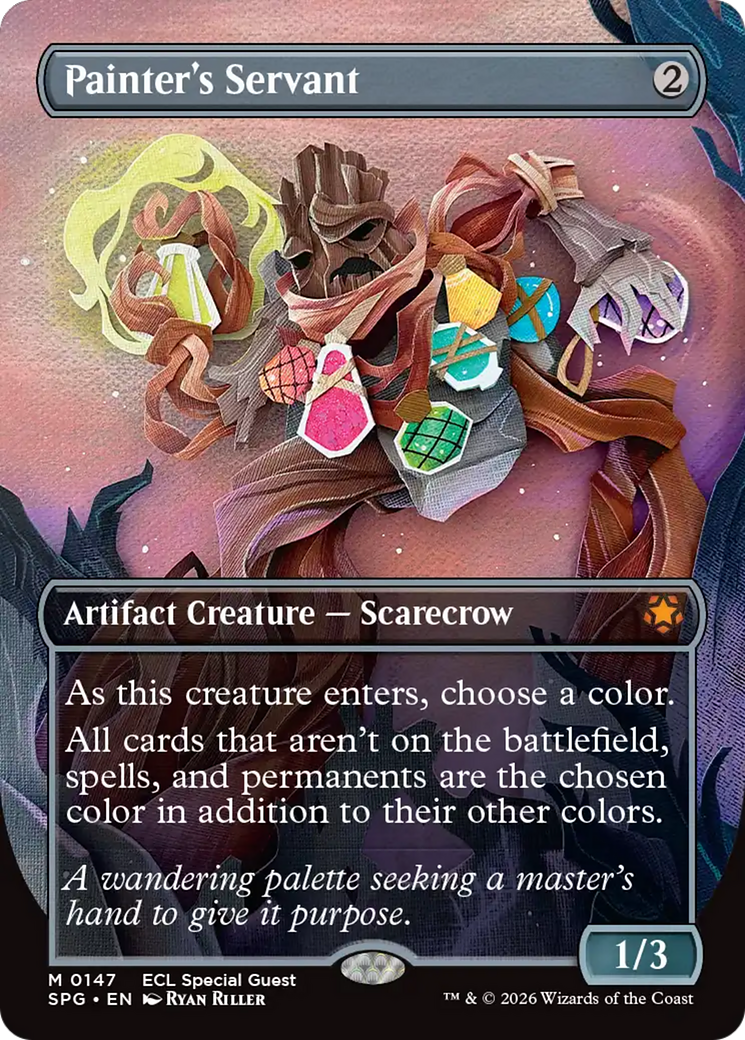 Painter's Servant (Borderless) [Lorwyn Eclipsed Special Guests] | Total Play
