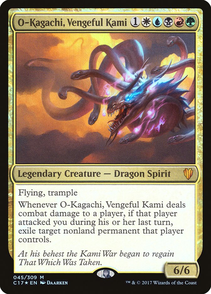 O-Kagachi, Vengeful Kami [Commander 2017] | Total Play