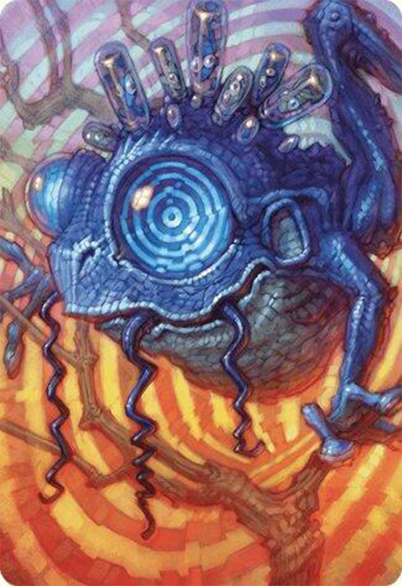 Psychic Frog Art Card [Modern Horizons 3 Art Series] | Total Play