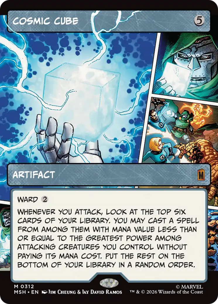 Cosmic Cube (Borderless) (0312) [Marvel Super Heroes] | Total Play
