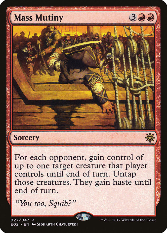 Mass Mutiny [Explorers of Ixalan] | Total Play