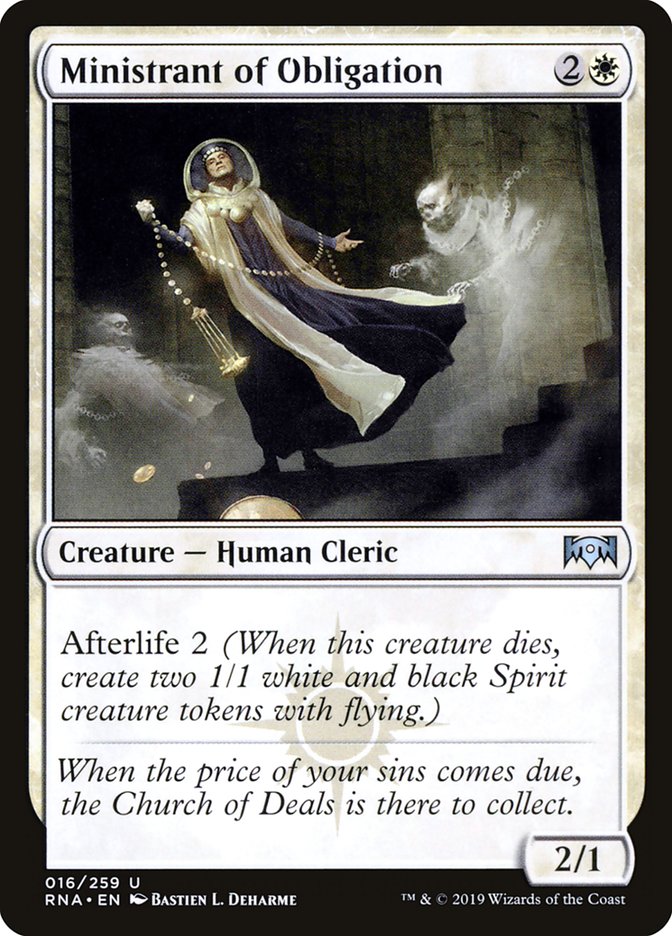 Ministrant of Obligation [Ravnica Allegiance] | Total Play