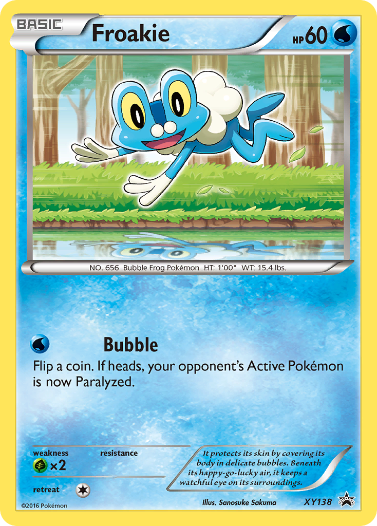 Froakie (XY138) [XY: Black Star Promos] | Total Play