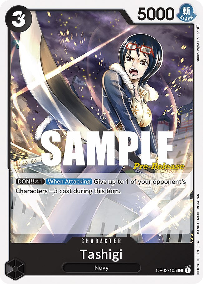 Tashigi [Paramount War Pre-Release Cards] | Total Play