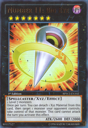 Number 11: Big Eye [BPW2-EN102] Ultra Rare | Total Play