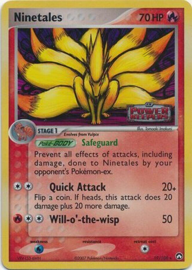 Ninetales (19/108) (Stamped) [EX: Power Keepers] | Total Play